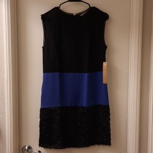 NWT, Rachel Roy Color Block Shift Dress